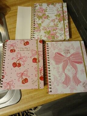 Betsey Johnson NWT 2026-2027 Spiralbound Planner -3 Designs